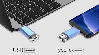 KOOTION 128GB USBメモリー タイプC USBフラッシュドライブ  Type-C + USB A Samsung/MacBook/ Pixel /iPhone15/15proなどに対応