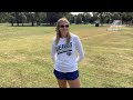 Laura Sanders Cross Country Update