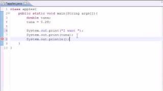 Java Programming Tutorial - 5 - Variables.flv