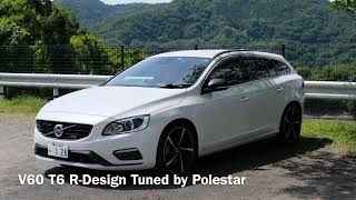 VOLVO V60 T6 tuned by Polestar Engine sound