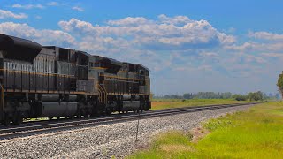 CN \u0026 CP Trains in the Springfield, MB Area - 6/29/2021