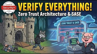 Zero Trust Architecture & SASE Explained | CompTIA Security+ SY0-701