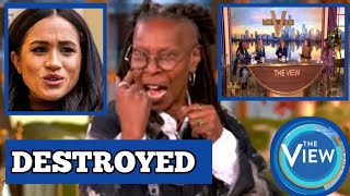 SHE'S A YACHT! Whoopi Goldberg DESTROYS Meghan on her Return To The View leaving studio in CHAOS