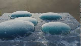 Blender 2.8 Flip Fluid viscosity