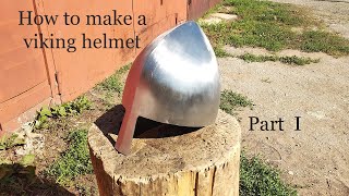 Viking Helmet DIY part-1, Скандинавский (норманнский) шлем викинга своими руками - 1 часть.