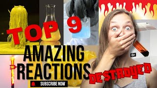 9 Amazing Chemical Reactions Compilation | Mind Blowing Chemistry | Best Of The Year | Awesome Facts