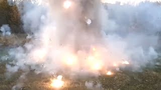 10000 FIRECRACKERS Explosive Test!! (Reverse)