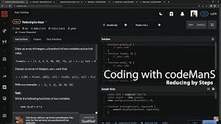 Codewars 6 kyu Reducing by Step Javascript