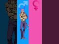 jojo角色性别转换 jojo anime jojo的奇妙冒险 二次元 shorts