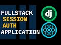 Fullstack App with Session-Based Auth in Django & React.js (Vite) #django #react #vite