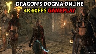 Dragon's Dogma Online 4k 60FPS Nuking Stuff Short Gameplay