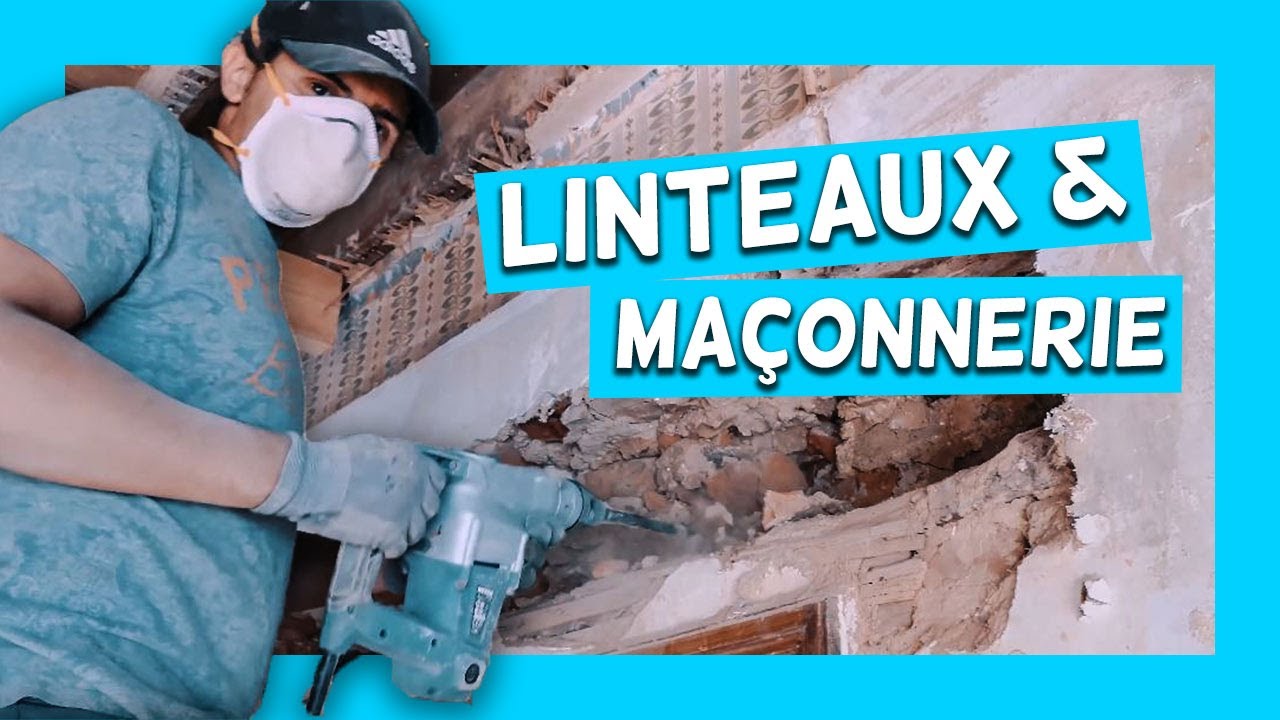 Poser Et Maçonner Des Linteaux De Fenêtre Et De Porte #15 Rénovation ...