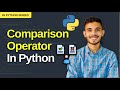 Comparison Operators in Python with Real-Life Examples | Python Tutorials