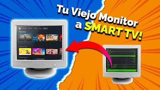 🖥️ Como convertir cualquier Monitor de PC  en un Smart TV ¡Paso a Paso!