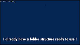 PowerShell Tree file structure Tutorial