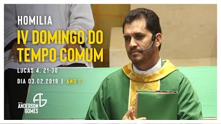 HOMILIA 4º Domingo do Tempo Comum (Lc 4, 21-30/Ano C) - 03/02/2019