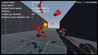 Fast-paced and brutal action | Godot Fast FPS Project - Showcase 1