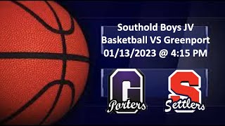 Southold Boys JV Basketball VS Greenport