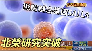 北榮研究突破 揪關鍵癌基因SALL4 |【民生八方事】| 2022102107 @gtvnews27