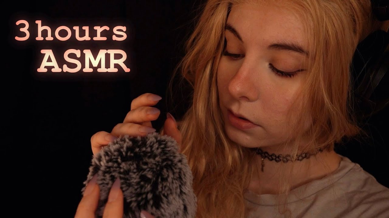 Asmr 3 Hours Most Slow Soft Fluffy Mic Scratching No Talking