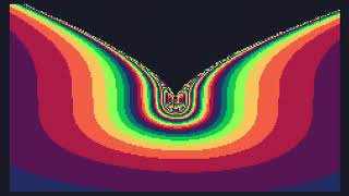 Trench Run on Acid (128 Byte Intro for TIC-80)