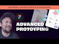 Figma Variables & Advanced Prototyping In-Depth Follow Along Design | ADVANCED FIGMA TUTORIAL