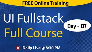 UI Web Development | Session - 07 | Ashok IT