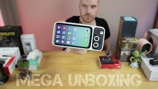 Greek Mega Unboxing 2019 (PUBG Gamepad 4 in 1, Star Master, Retro TV)