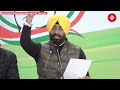 live congress leader sukhpal singh khaira addresses press conference at aicc hq delhi