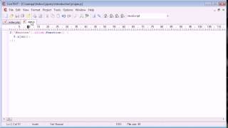 jQuery Tutorial 101 AJAX Load