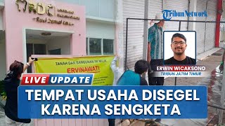 5 Bangunan di Jalan MT Haryono Lumajang Jatim Kena Segel Kawat setelah Digugat Pemilik Lahan