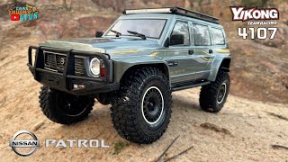 Nissan Patrol GR Y60 YiKong YK4107 1/10 RC Car 4WD Off Road Unboxing \u0026 First Drive @CarsTrucks4Fun