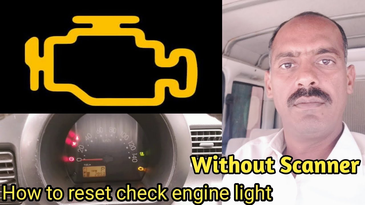 How To Reset A Check Engine Light Without A Scanner