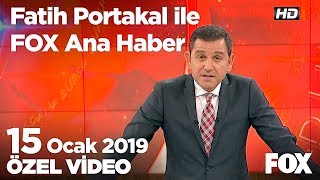 Siyasette seçmen taşıma tartışması! 15 Ocak 2019 Fatih Portakal ile FOX Ana Haber