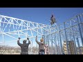 DIY FrameUpNow Installation of Trusses #frameupnow #diyhome #coldformedsteel