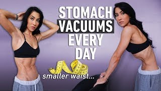 I Did Vacuums EVERY DAY For 1 Month: Waist Shrunk ___ Inches While Gaining Weight!