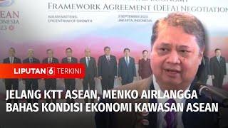 Menko Airlangga Pimpin AECC Meeting, Bahas Kondisi Ekonomi di Kawasan ASEAN | Liputan 6