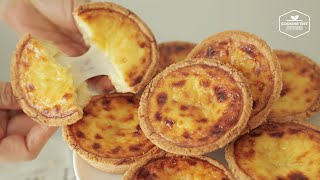 모찌와 에그타르트의 만남!🍡 찹쌀떡 디저트 레시피 : Chewy Mochi Egg Tart Recipe | Cooking tree