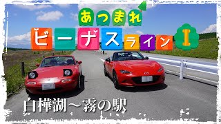 あつまれビーナスライン -1　白樺湖～霧の駅　　ロードスター､車載動画 4K