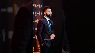 King Kohli on black blazer 🔥🔥 || Virat Kohli ❤️ || #asethetic #shorts #shortsvideo #viral