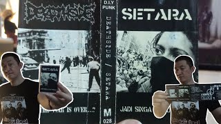 Split tape SETARA - DEATHSIDE | MOVEMENT RECORDS M028 | Agustus 2002