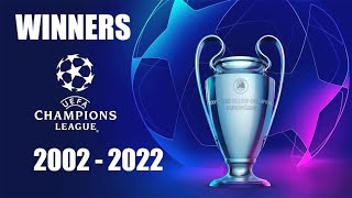 UEFA Champions League. Clubs Winners 2002 - 2020 ᴴᴰ
