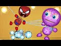 The Ball Lightning VS Spider Buddy - Kick The Buddy