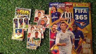 Panini FIFA 365 (2018) Sticker Starter Pack Opening  3️⃣6️⃣5️⃣🌐