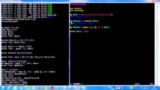 Perl 10 - map,grep function