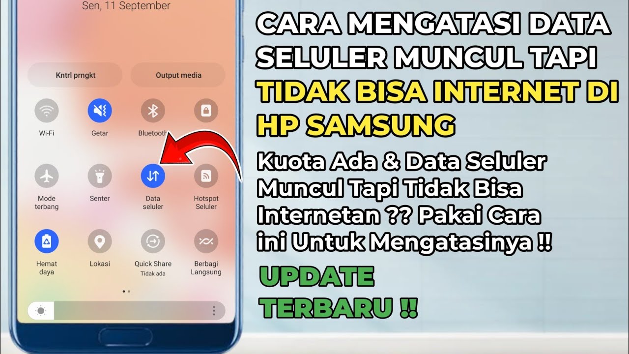 Cara Mengatasi Data Seluler Muncul Tapi Tidak Bisa Internet Di Hp ...