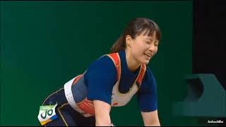 東京オリンピック注目！八木かなえ選手 リオオリンピック重量挙げ 女子53kg級