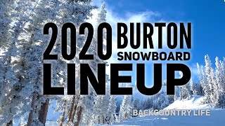 2020 Burton Snowboard Lineup