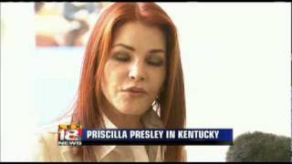 Priscilla Presley Opens \