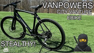 VANPOWERS CITY VANTURE E-BIKE FULL REVIEW AND RIDE